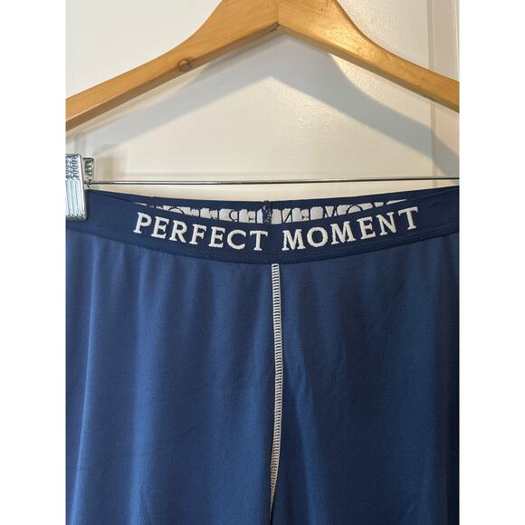 Perfect Moment Navy Polartec Wool Ski Leggings Size Large - Picture 9 of 12